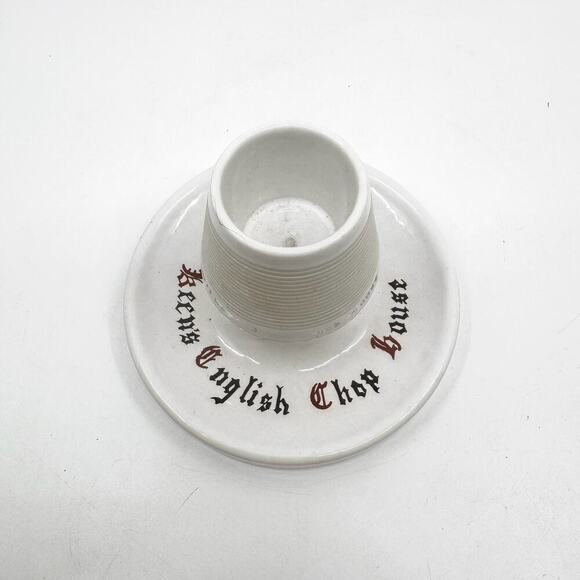 Vintage "Keen's English Chop House" Ceramic Advertising Match Striker - Picture 3 of 6